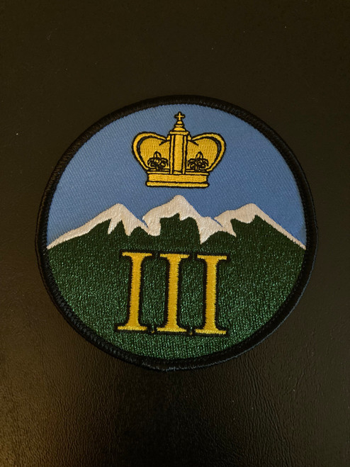 3rd Army (Fort San Martino) Patch