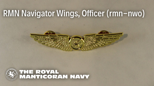 RMN Navigator Wings, Officer RMN Navigator Wings, Officer