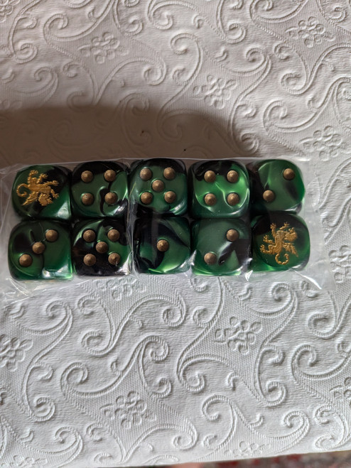 Manticore Dice Green Manticore Dice Green