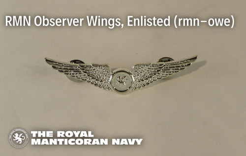 RMN Observer Wings, Enlisted RMN Observer Wings, Enlisted