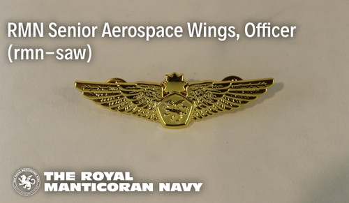 RMN Senior Aerospace Wings, Officer RMN Senior Aerospace Wings, Officer