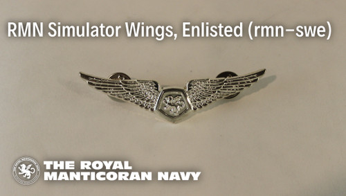 RMN Simulator Wings, Enlisted RMN Simulator Wings, Enlisted