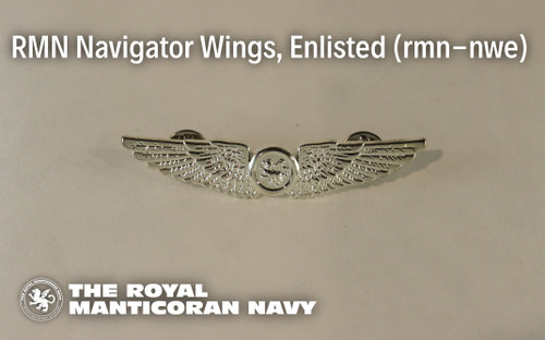 RMN Navigator Wings, Enlisted RMN Navigator Wings, Enlisted
