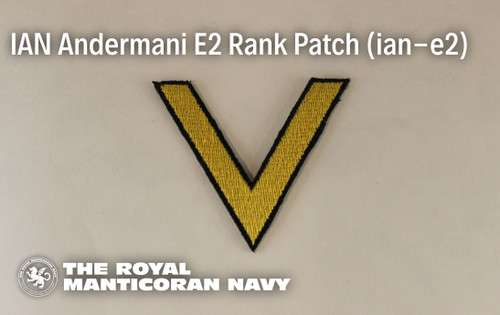 IAN Andermani E2 Rank Patch IAN Andermani E2 Rank Patch