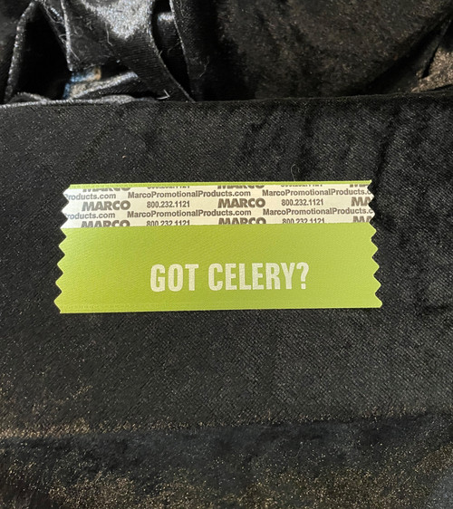 Got Celery Badge Ribbon / Badge Tag (25 items)