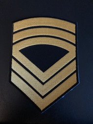 Master Chief Petty Officer / Senior Master Chief One Piece Enlisted Sleeve Rank Insignia (Yellow)