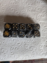 Manticore Dice Black
