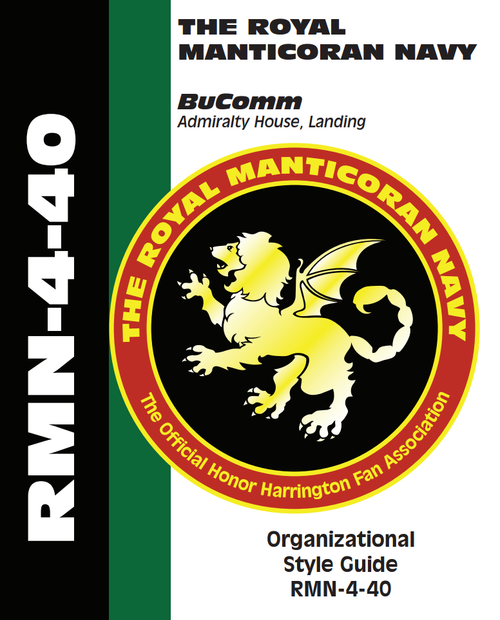Organisational Style Guide - The Royal Manticoran Navy BuSup