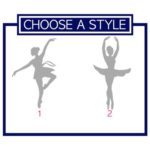Ballerina style options to choose from.