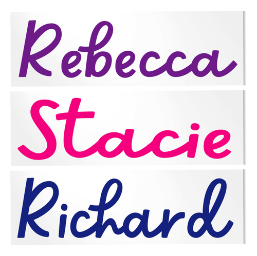 Simple Name Decal from Decals by ADavis