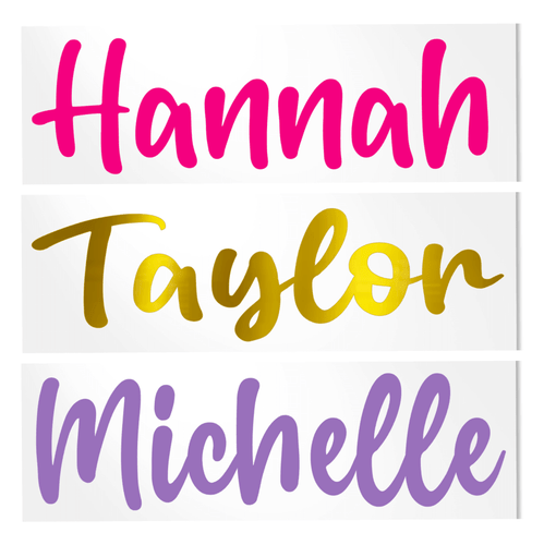Script Name Decal offered by Decals by ADavis