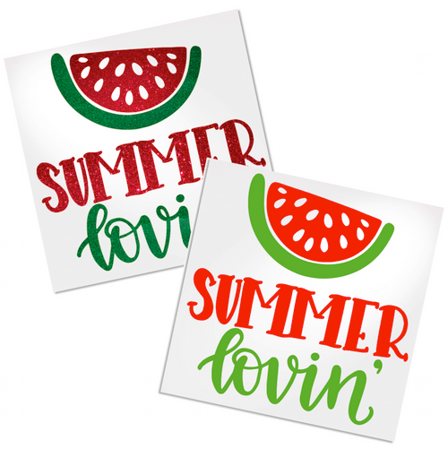 Summer lovin' decal for any hard, smooth surface.