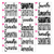 Font and lettering choices for Personalized Apple decal
