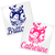 Deer in Flowers vinyl decal design