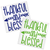 Thankful and Blessed vinyl decal design