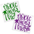 Tropic Like It's Hot vinyl decal design