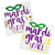 Mardi Gras Y'all vinyl decal design
