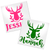 Girly Deer vinyl decal design