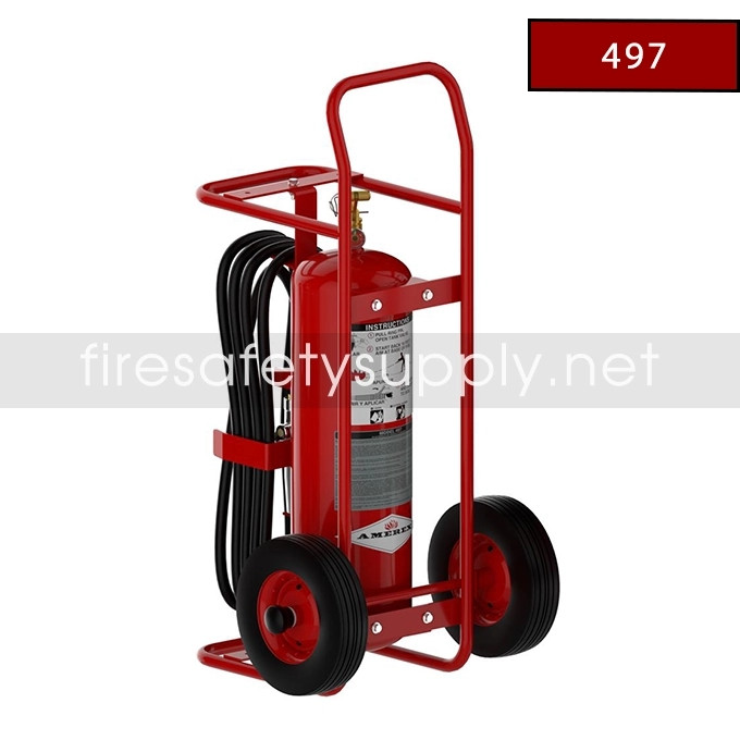 Amerex 497 50 lb. Stored‑Pressure Dry Chemical Fire Extinguisher