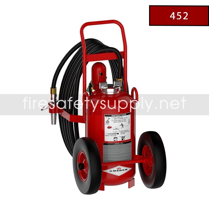 Amerex 452 125 lb. Dry Chemical Nitrogen Cylinder Fire