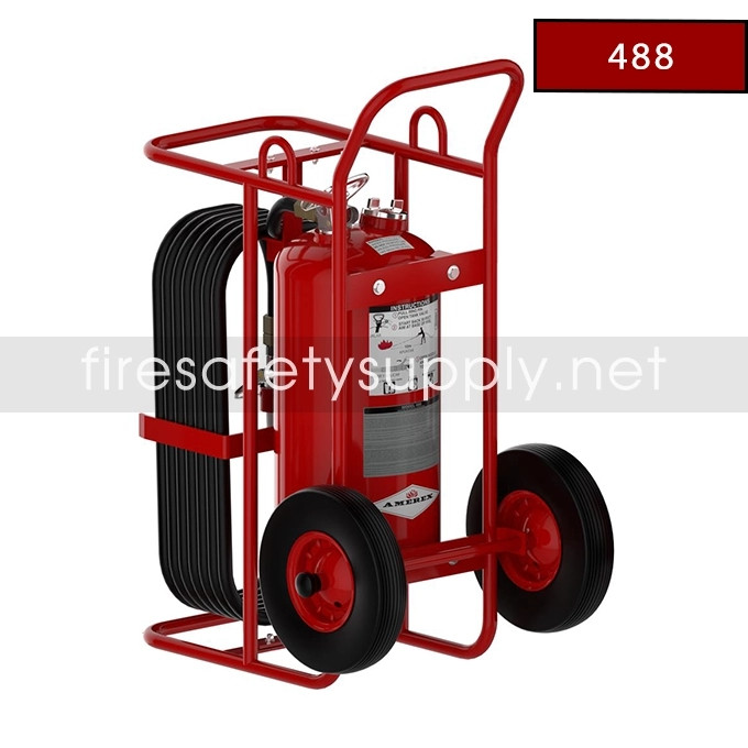 超希少日本製NIRVANA Fire Extinguisher Laura002 Amerex 488 125 lb. Stored-Pressure Dry Chemical Fire Extinguisher