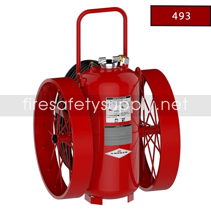 Amerex 493 300 lb. Dry Chemical Nitrogen Cylinder Fire
