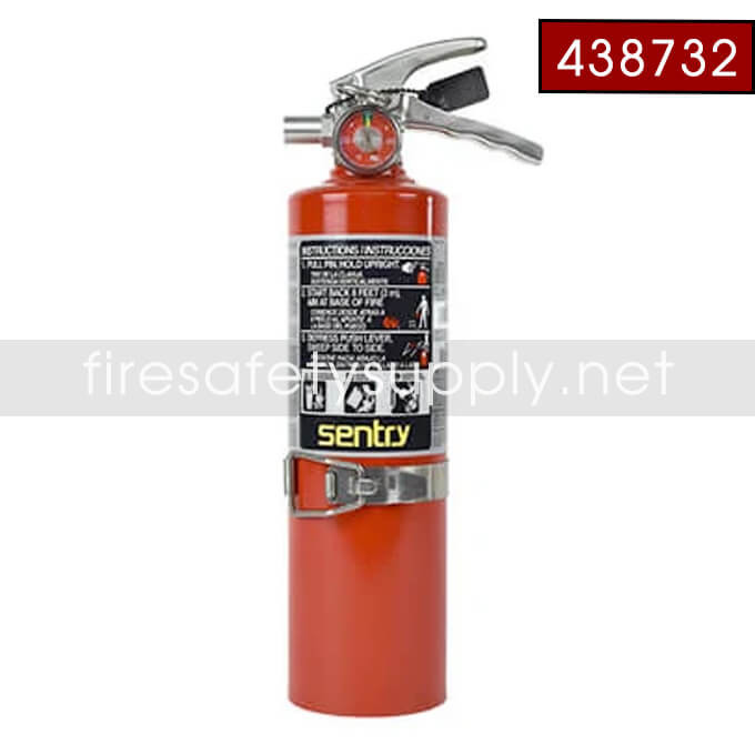 Ansul Sentry 438732 2.5 lb FORAY Extinguisher with Hanger Hook (A02S)