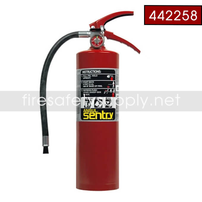 Ansul Sentry 442258 – 5 lb ABC Fire Extinguisher with Vehicle