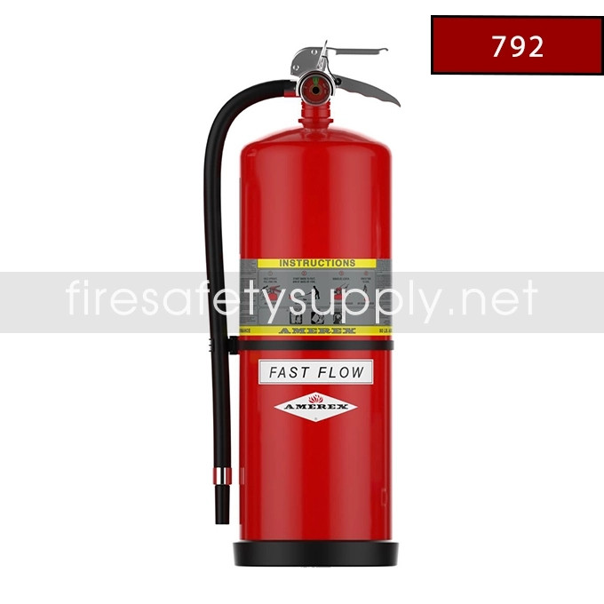 Amerex 792 30 lb. ABC Fire Extinguisher | 4A:40B:C Z-Series | Fire