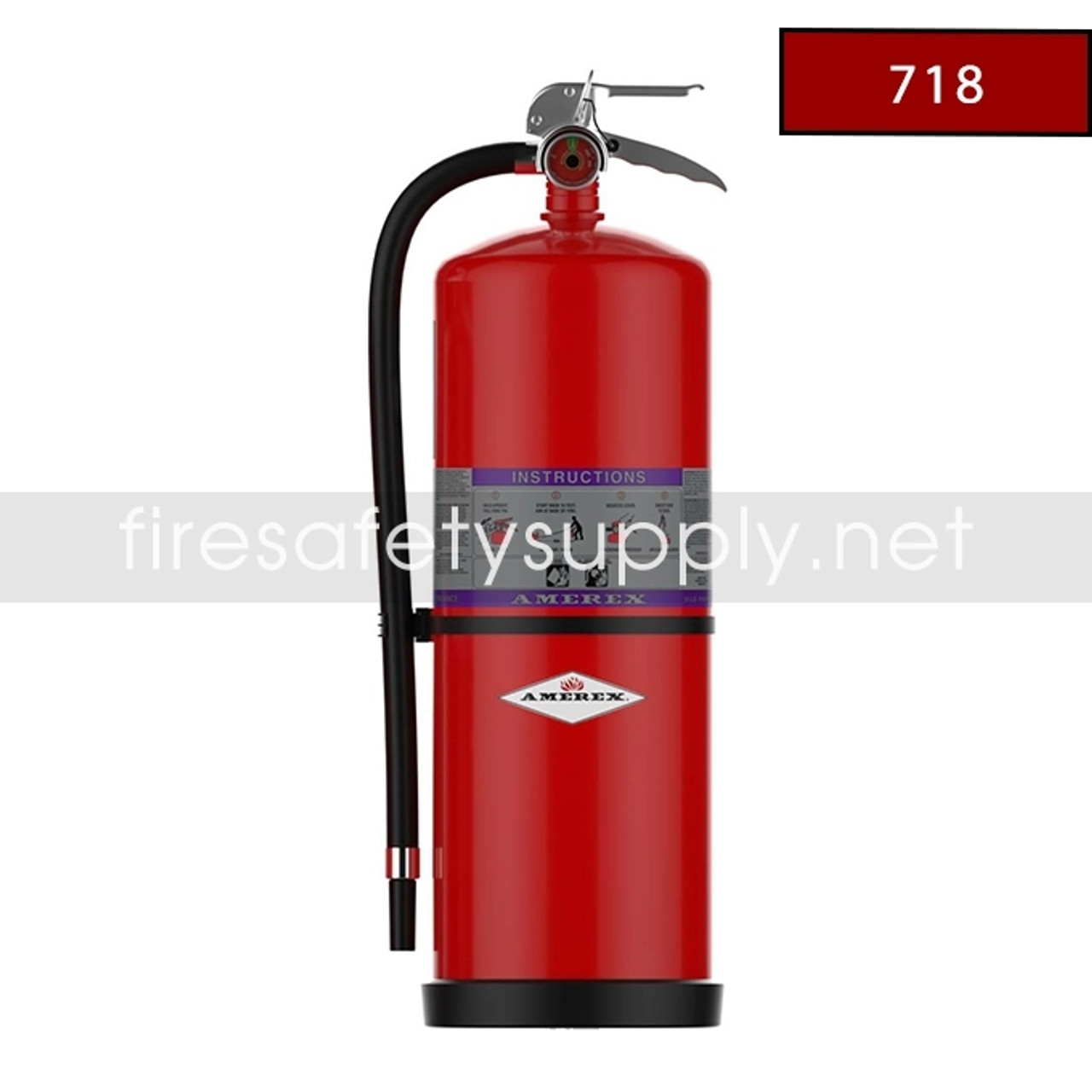 Amerex 718 30 lb. Purple K High Performance Fire