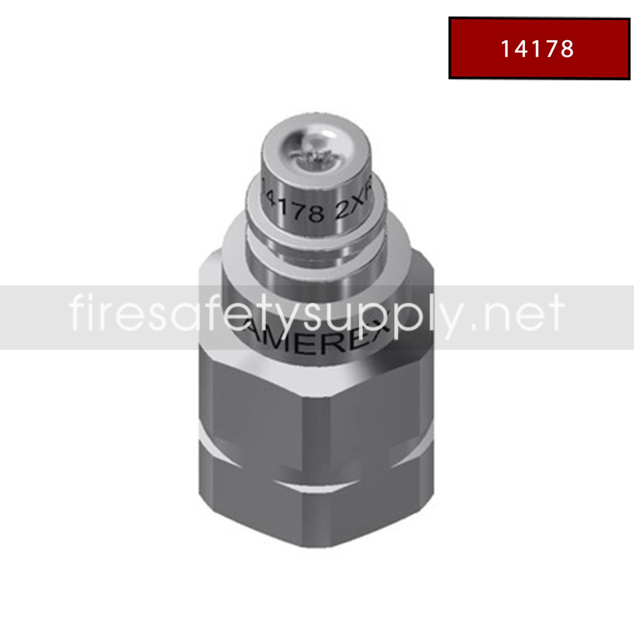 Amerex 14178 Nozzle with Cap 2XR (10-Pack) | Fire Safety Supply