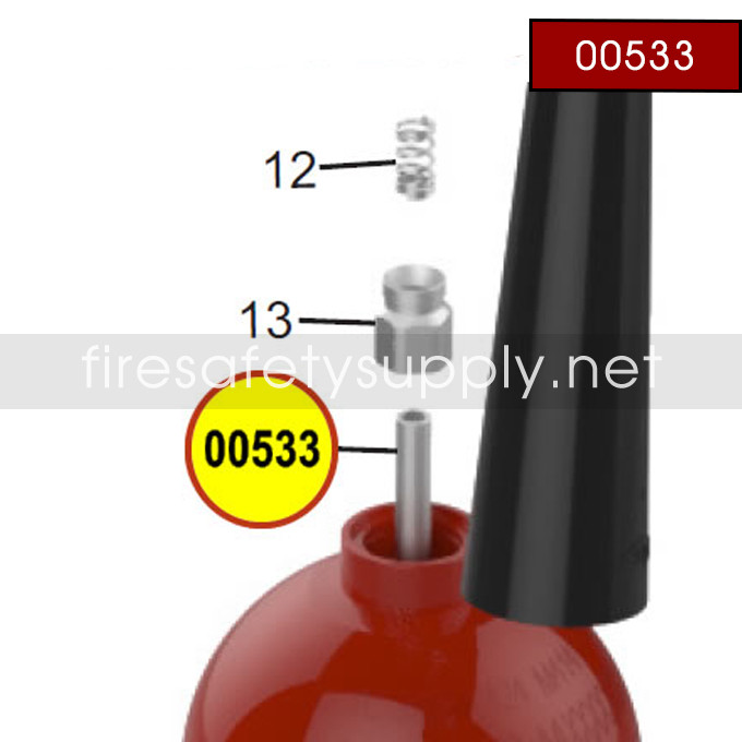 Amerex 00533 Downtube, Aluminum (322)