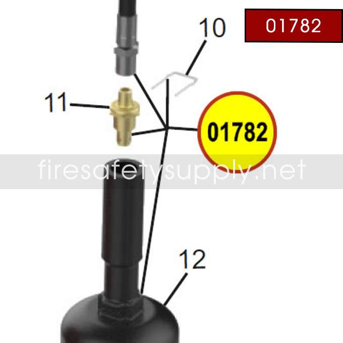 Amerex 01782 Hose & Horn Assembly (330)