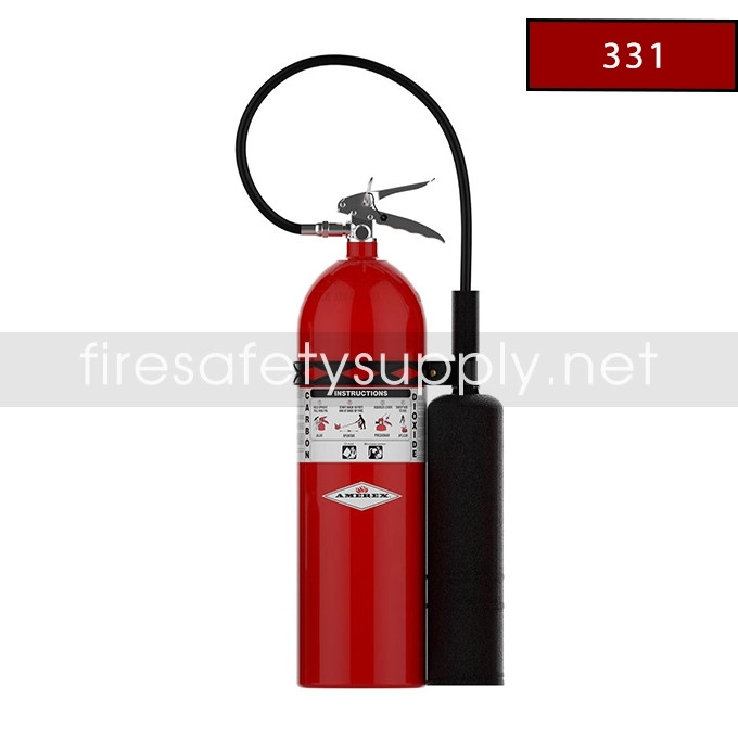 Amerex 331 15 lb CO₂ Fire Extinguisher | UL 10B:C | Fire Safety Supply