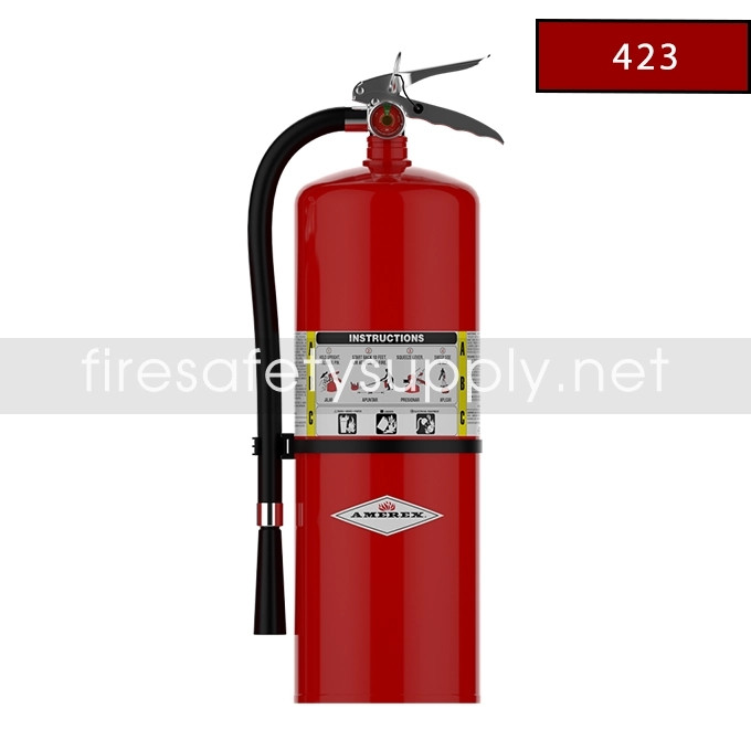 超希少日本製NIRVANA Fire Extinguisher Laura002 Amerex 423 20 lb. ABC Dry Chemical Fire Extinguisher | Fire Safety