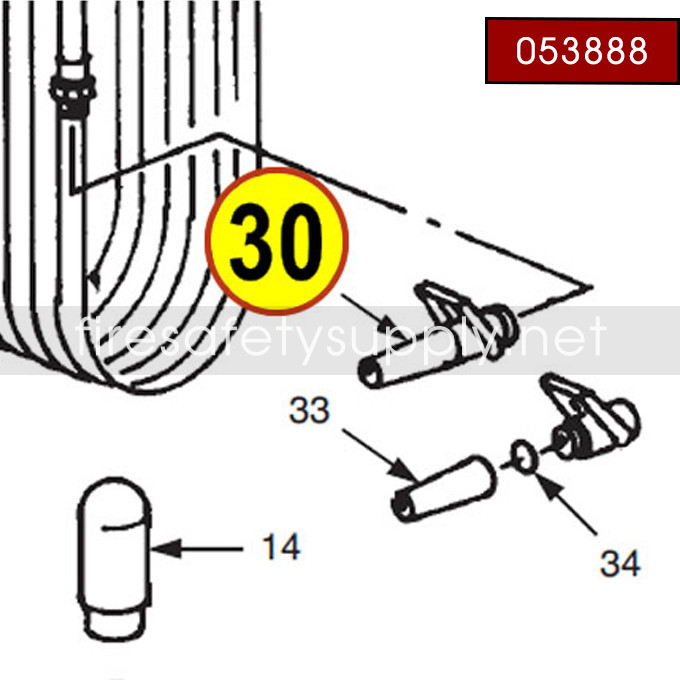 Ansul 053888 Nozzle Assembly