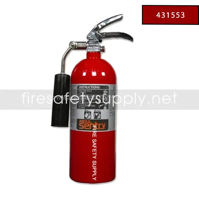 Ansul Sentry 431553 – 5 lb CO₂ Fire Extinguisher CD05A-1 | Fire