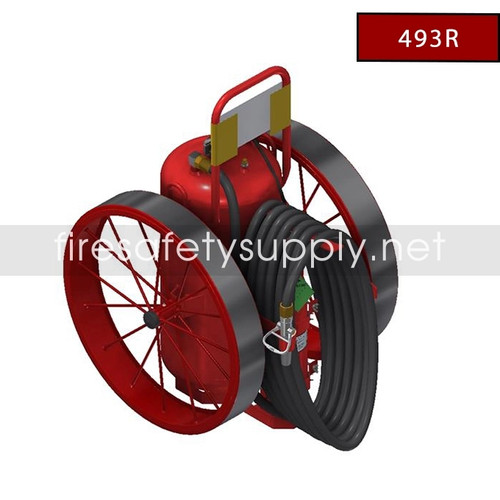 Amerex 493R 300 lb. Dry Chemical Nitrogen Cylinder Operated Extinguisher