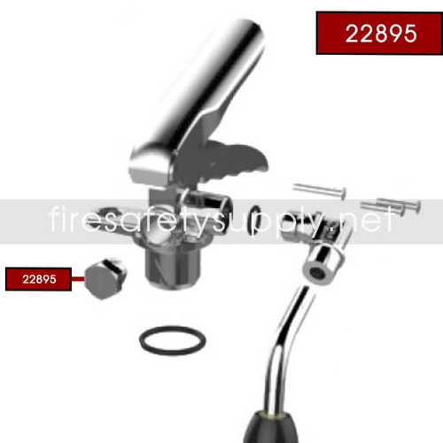 Amerex 22895 Safety Disc, Gasket & Nut Assembly (321M)