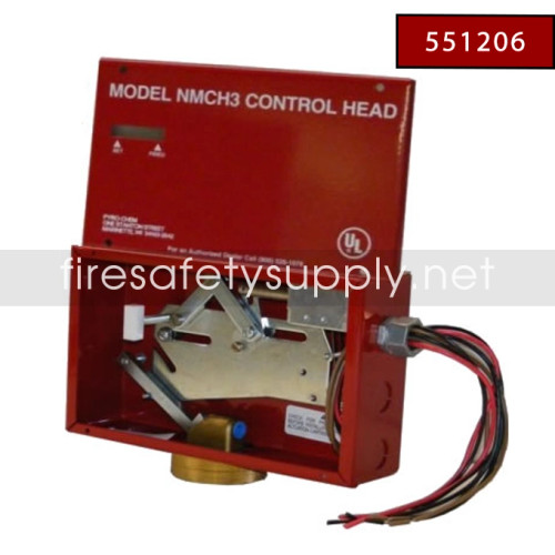 551206 NECH-24V Control Head, Electrical, 24VDC, No Local Actuation