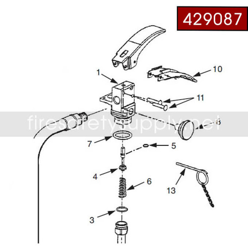 Ansul 429087 Sentry Valve Assembly