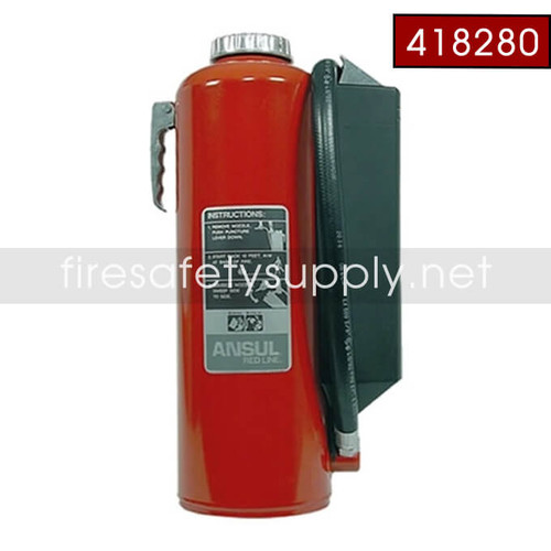 Ansul 418280 Red Line Purple-K High-Flow Extinguisher, 30 lb. (HF-I-K-30-G)