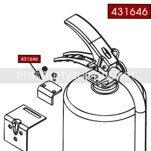 Ansul 431646 Sentry Wall Hanger Adaptor