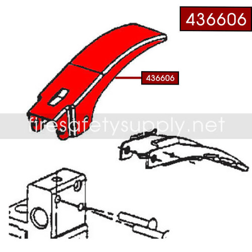 Ansul 436606 SENTRY Aluminum Lever for A02S