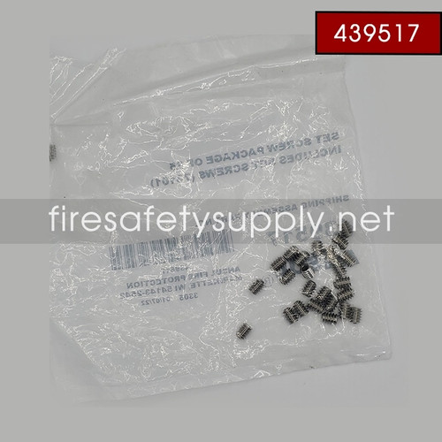Ansul 439517 Trip Hammer Set Screw (25-Pack)