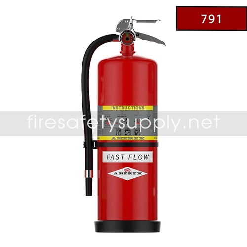 Amerex 791 20 lb. ABC Fire Extinguisher | 4A:40B:C Z-Series | Fire Safety Supply