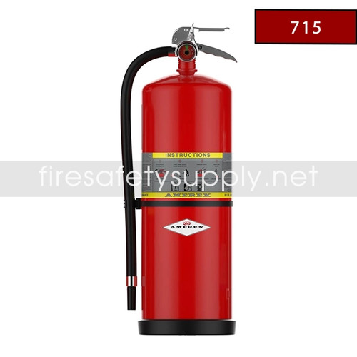 Amerex 714 20 lb. ABC Fire Extinguisher | 10A:120B:C Z-Series