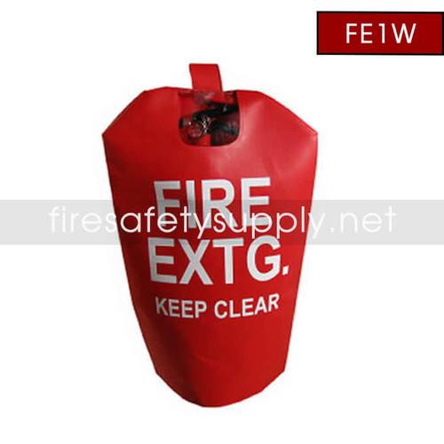 FE1W Small Water Proof Fire Extinguisher Cover (with window)