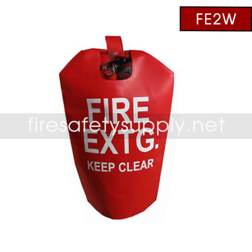 FE2W Medium Water Proof Fire Extinguisher Cover with window