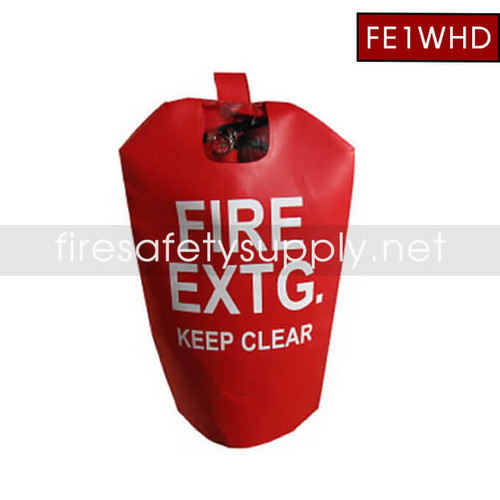 FE1WHD Small HD Water Proof Fire Extinguisher Cover with window